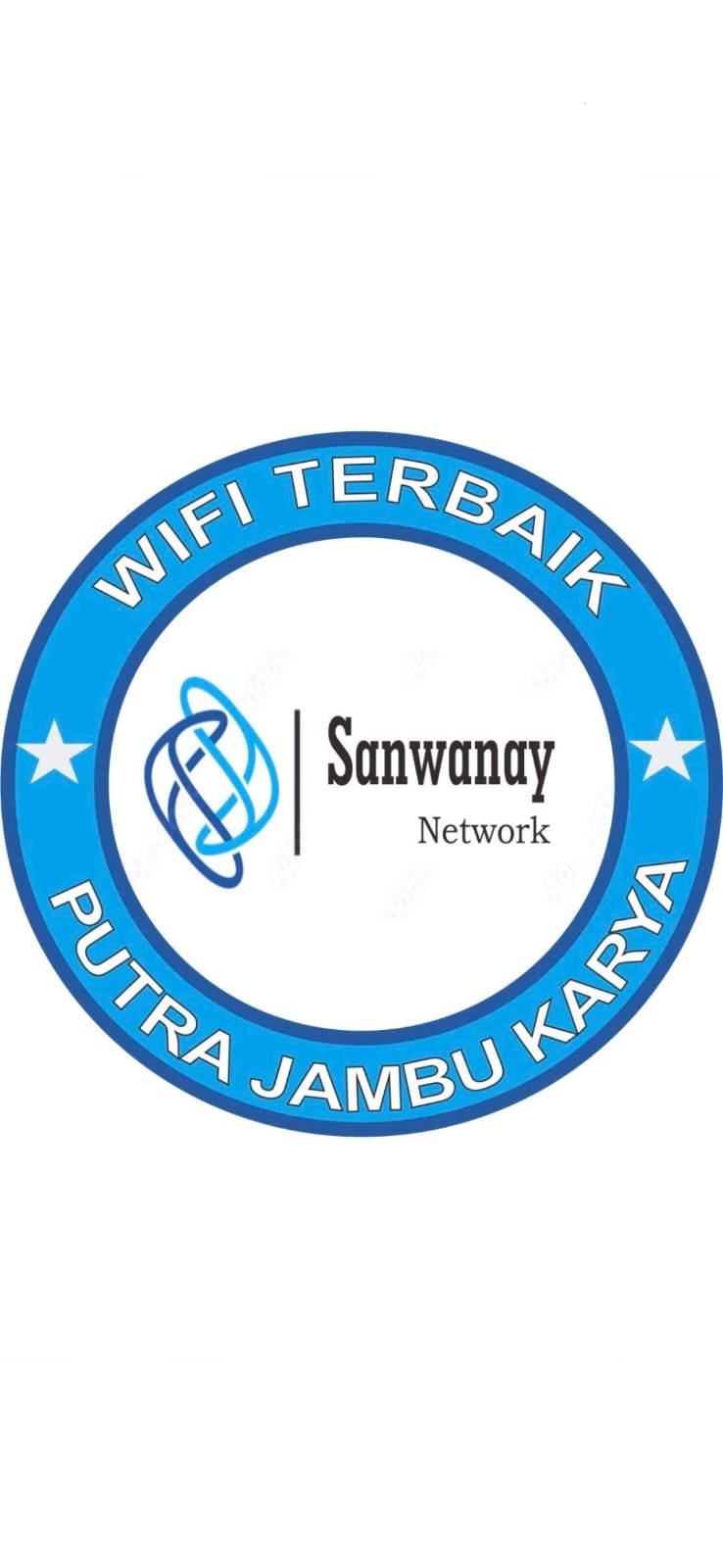 Logo Sanwanay Network ISP Kabupaten Tangerang